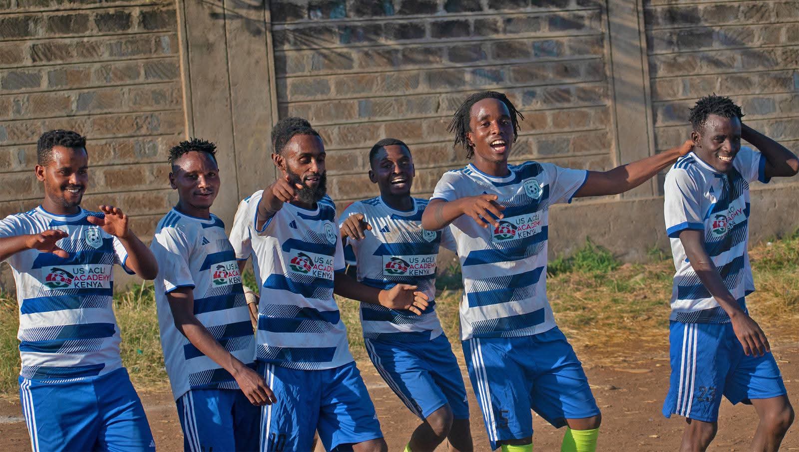 Joy after win