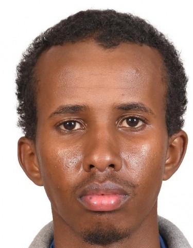 Sharmake Abdi current passport photograph