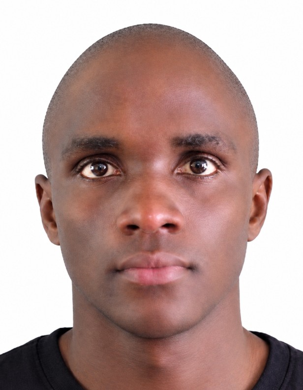 Dennis Shirandula current passport photograph