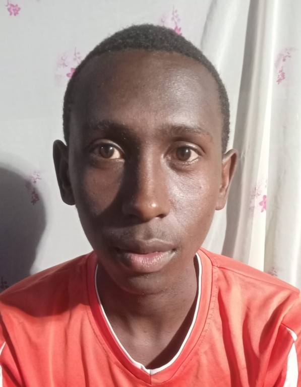 Wayne Ayekha current passport photograph