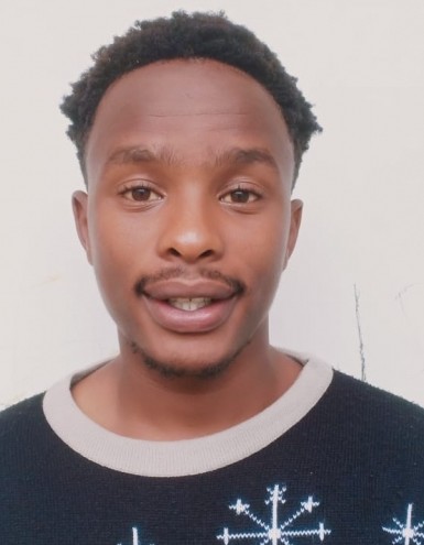Ian Njoroge current passport photograph
